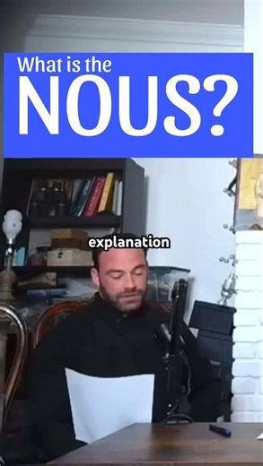 What is the NOUS in Orthodox Christianity? #orthodoxy #christianity