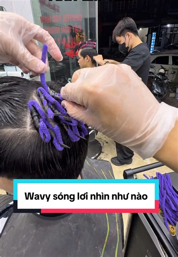 Tập 411:wavy sóng lơi nhìn sẽ như thế nào#xuhuong #capcut #tocnamdep #viral #ilovetiktok