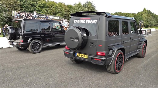 G63 AMG vs BRABUS 700 – Power & Presence Battle