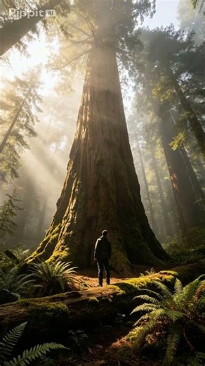 ¡EL ÁRBOL MÁS GRANDE DEL MUNDO!✅🌲🌍#shorts #viralshorts #nature #arboles #bosque