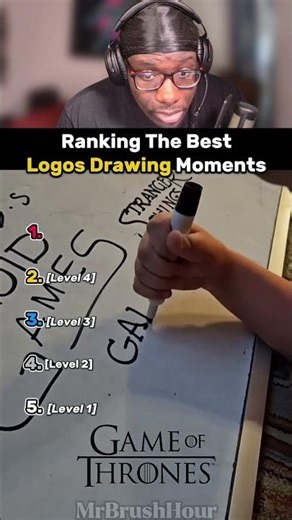 ranking the best logos drawing moments #usa