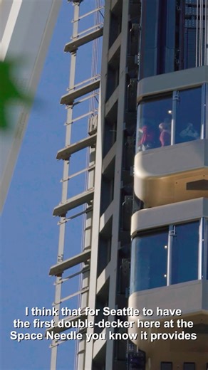 What does it take to modernize an elevator at one of the world's tallest buildings with a custom, double-deck, panoramic glass elevator? Who better to explain than one the Space Needle's foremen and Otis expert, Nick S.? #WeAreOtis | Otis Elevator Co