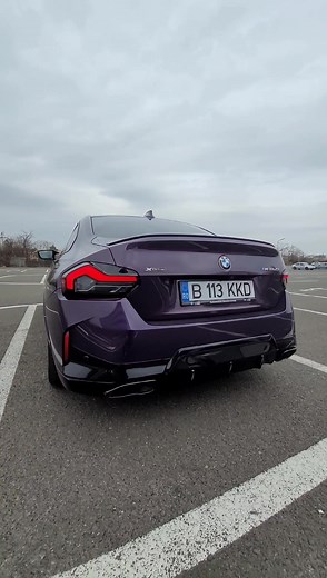 Noul. BMW M240i. #bmw #m240i #xdrive #thundernight #metallic #mpower #bmwm #bmwpower #bmw2series #seria2