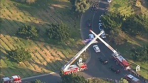 Funeral procession held for fallen local firefighter