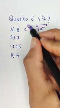What is 4 raised to the power of 1/2? #mathematics #learning #lesson