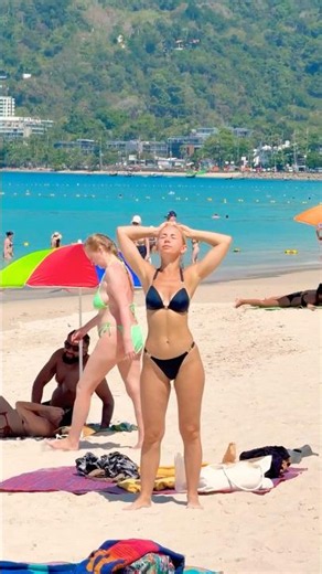 🇹🇭Phuket Beach Good Day Fun Summer Holiday 90💧 #phuketbeach