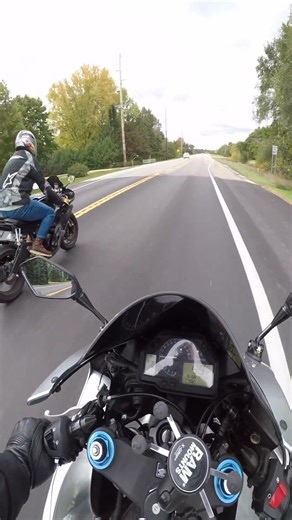 Trying out vertical view of my GoPro POV riding with Yamaha R6