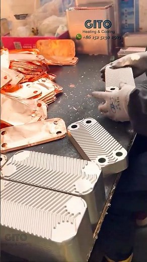 BPHE Brazed Plate Heat Exchanger Manufacturing Process