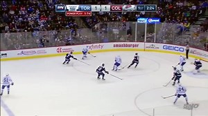 2.7K reactions · 181 shares | A no-look between-the-legs pass sets up this Toronto Maple Leafs goal. | NHL | Facebook