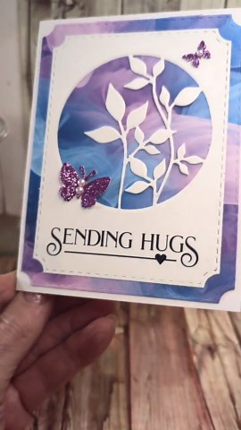 DIY Sending Hugs Card Kit: Handmade 3D Greeting Card (4 Cards) - Etsy