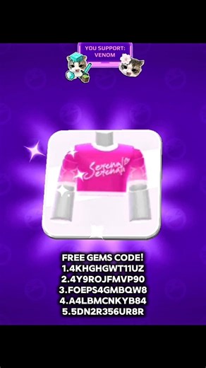 free tshirt+monthly gems code 5X🤩🤑#pkxd #shorts