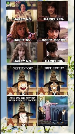 Harry Potter Meme: Gryffindor Hype vs Hufflepuff Vibes Gone Wrong 🤣#harrypotter #funny #shorts #yt