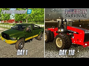 Starting A Farm With $0 And An Old Truck on Stone Valley (Part 1) | Farming Simulator 22 Supercut