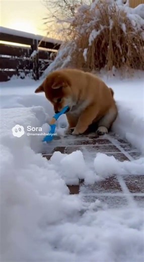 雪かきのお手伝い。 / Helping with Snow Shoveling【ASMR】