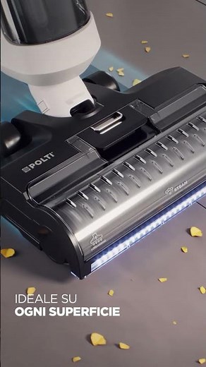 Polti Rollysteam WD10, lavapavimenti che aspira, lava e igienizza con il vapore – Pet