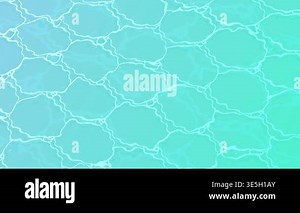 Cartoon Water Surface Animation. Water Flowing. 4K Stock Video Footage - Alamy
