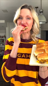 RECIPE: https://weelicious.com/easy-cheeseburger-sliders/ This Easy Cheeseburger Sliders recipe can help you make 12 sliders in under 30 minutes this Fourth of July. All you need is just a few simple tricks and ingredients! | weelicious