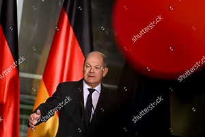 German Chancellor Olaf Scholz Speaks During Editorial Stock Photo - Stock Image | Shutterstock Editorial