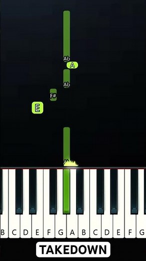 KPop Demon Hunters - TAKEDOWN (EASY Piano Tutorial)