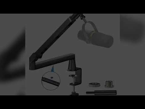 A must-have product #Professional Studio Low Profile Mic Arm with Extended Riser Cable Management