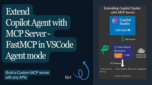 Build an MCP Server with Any API using VS Code Agent: Extend Copilot Agent (Part 1/3) | Leo Wang