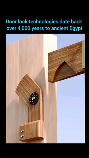 fuuukey on Instagram: "Did you know that door lock technologies date back over 4,000 years to ancient Egypt, where the first pin tumbler locks were made from wood? These early locks used wooden pins and required a matching wooden key to lift the pins and unlock the door. The Romans later advanced the design by using metal and adding complexity with warded locks, which required a specific key shape to bypass internal obstacles. In the 18th century, Robert Barron invented the double-acting lever t