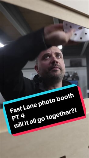 #creatorsearchinsights #evilgenius #made #make #design Finally, we wrap and assemble the photo booth, ready for installation and testing. Watch this space @FastLane Indoor Raceways