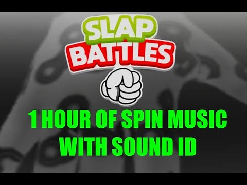 1 HOUR of Roblox Slap Battles SPIN MUSIC With SOUND ID