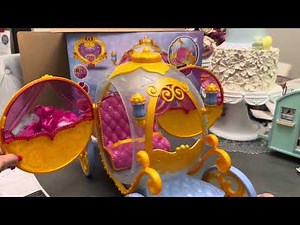 Disney princess remote control carriage unboxing ✨🎀