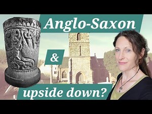 Christian or Pagan? The intriguing upside down Anglo-Saxon Font.