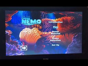 Opening to Finding Nemo 2004 UK DVD