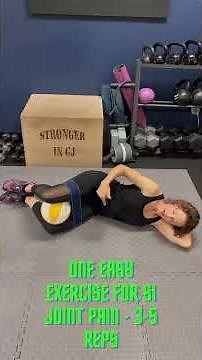 Fix Sacroiliac Joint Pain in 1 Easy Exercise - SI Joint Pain Relief - Dr. Wil & Dr. K #sacroiliitis