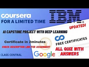 AI Capstone Project with Deep Learning, All Quiz Answers.#coursera #quizanswers #digitalmarketing