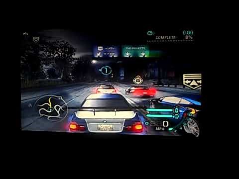 Need For Speed Carbon Gameplay (PS2)
