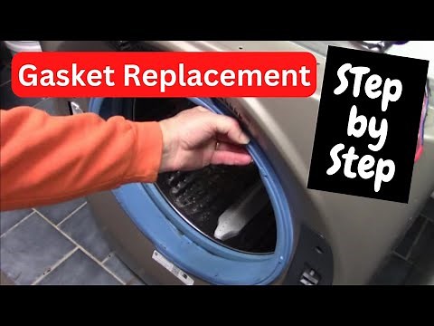 How to Replace the DOOR GASKET on GE ULTRAFRESH Washing Machine