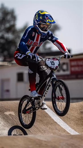 @paytonridenour is looking forward to having home field advantage when the final stop of the 2025 @usabmx PRO Series at the Grands heads to her home town of Tulsa. #tiogabmx #powerblock #fastr | Tioga Bmx