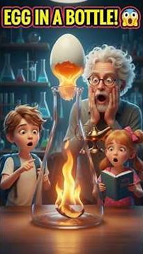 The Egg in a Bottle Mystery 🍳 | Fun Science Experiment for Kids | Smart Learning TV