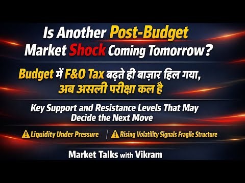 F&O Rules बदलें, STT बढ़ा: Market Crash क्यों? Nifty-Sensex Support, Volatility & कल क्या होगा?