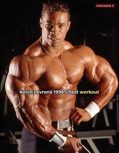 Kevin Levrone 1996 chest workout Mr Olympia #bodybuilding #workout #motivation #gym #oldschool