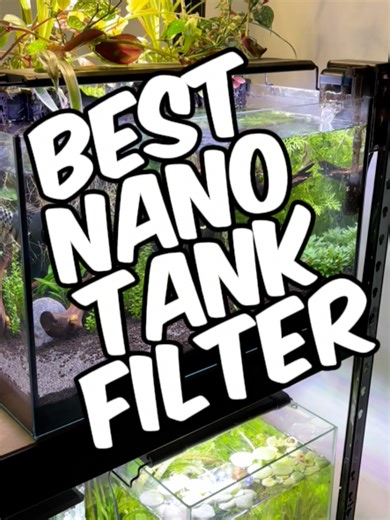 Maximize Filtration with Nicrew Slim Filter for Nano Tanks