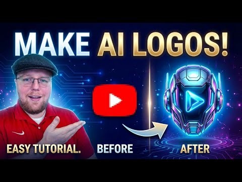 How to Create a YouTube Logo with AI, No Design Skills Needed