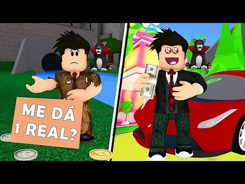 O POBRE QUE FICOU RICO | Roblox - Bloxburg
