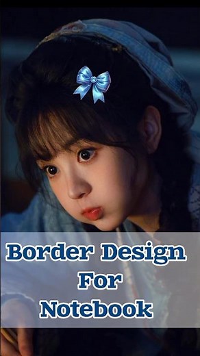 4 Simple Drawing Border Design for Project Front Page ✨Beautiful Drawing Ideas for Title Page Design