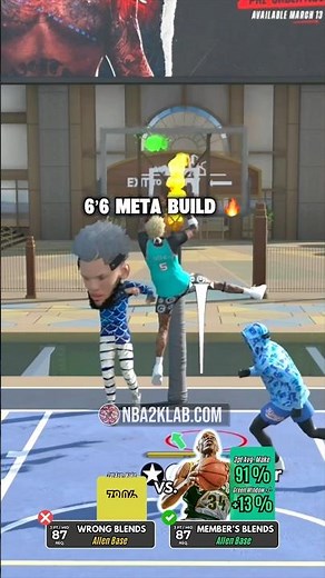 Best 6’6 Build in NBA 2K26