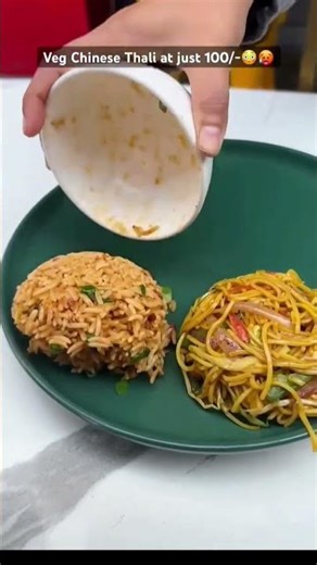chinese platter at just ₹100/-🤤❤️#food #viral #youtubeshorts