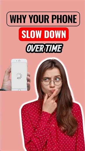 Why Your Phone Gets Slower Over Time #Shorts #Viral #PhoneTips #TechHacks #Smartphone