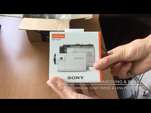 SONY HDR-AS300 Full HD Action Cam Unboxing & Review