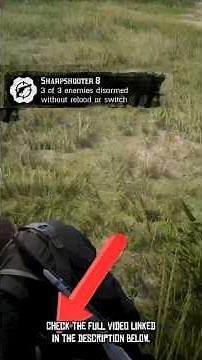 How I Finished RDR2 Sharpshooter in 8 Minutes Without Trying to Speedrun Short