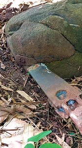 Treasure hunt slowly remove ancient file first layer coated rock markings #fbreels #everyonefollowers #reels #virals #treasure #everyone #explore #JMDcompass | JMD Compass