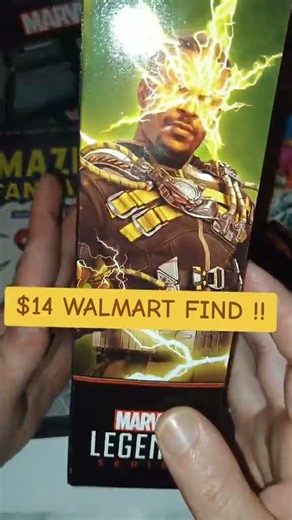 Insane Marvel Legends find at Wal-Mart! 👀 #marvel #marvellegends #actionfigures #electro #spiderman